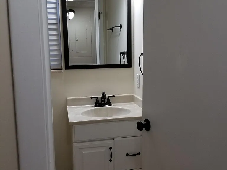 First bathroom