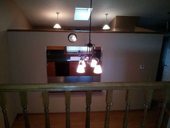 View from upper family room