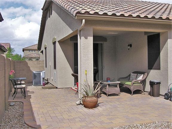 Extended Covered Patio With Pavers