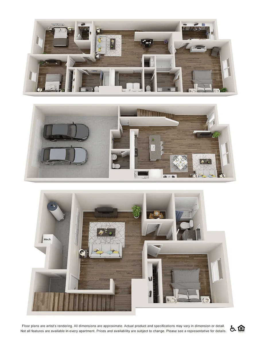 Floor plan Strada (Finished Basement)