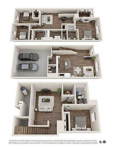 Floor plan Strada (Finished Basement)