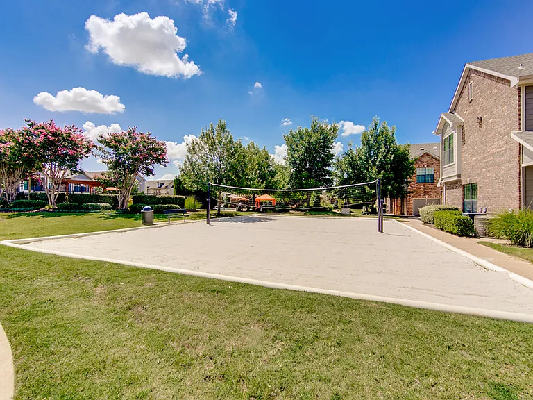 Sand Volleyball Court at Enclave on Golden Triangle Apartments