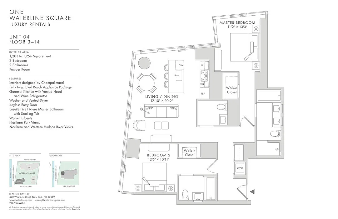 Floor plan Waterline 1: B3