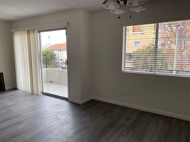 View from dining are towards balcony