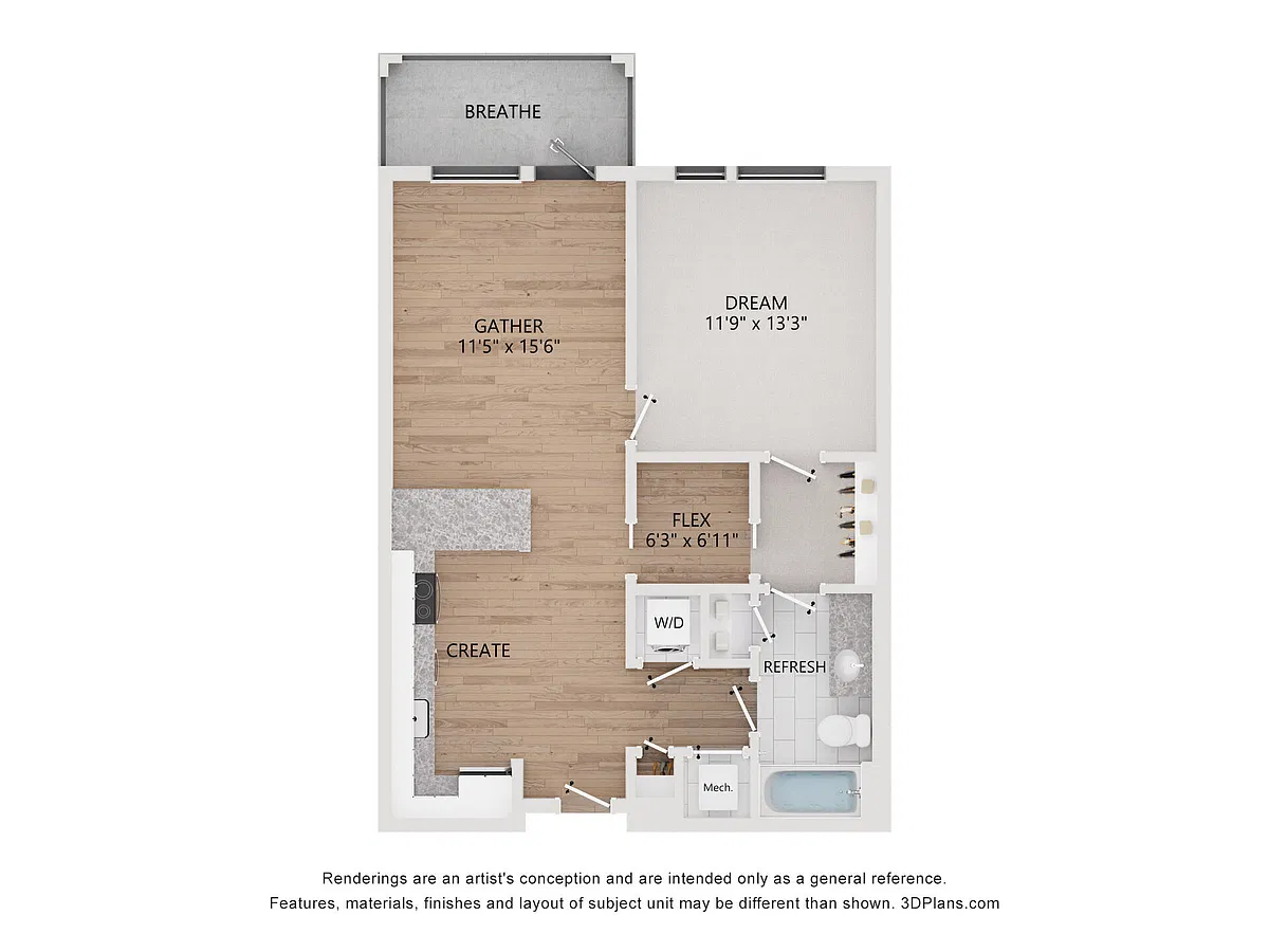 Floor plan C1