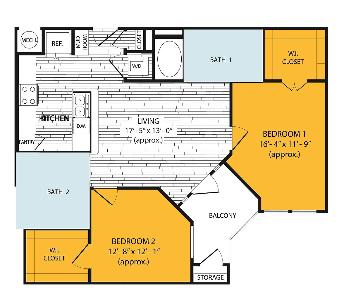 Floor plan B1