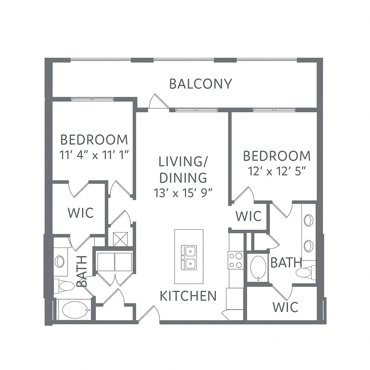 Floor plan The Tide