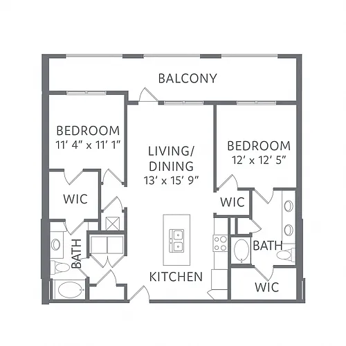 Floor plan The Tide