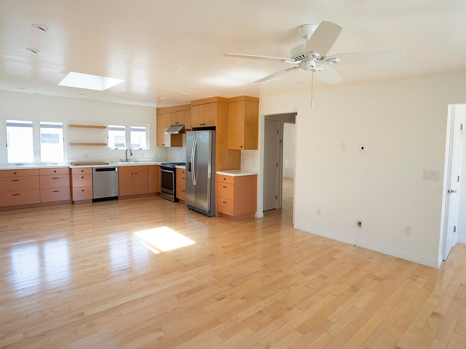 open living room/kitchen