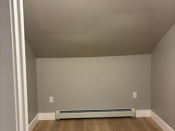 Extra space could be used as an office/work area