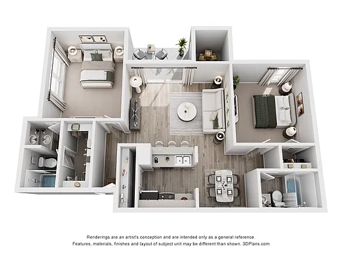 Floor plan B3