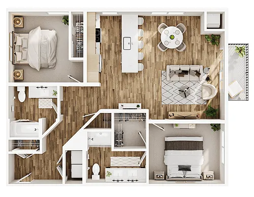 Floor plan Driftwood