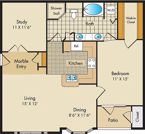 Floor plan D