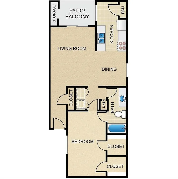 Floor plan A6