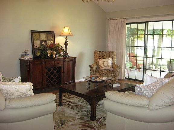 Sliding doors to the patio