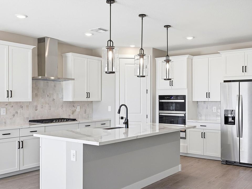 The Sawyer floorplan interior image taken at a Meritage Homes community in Waddell, AZ.