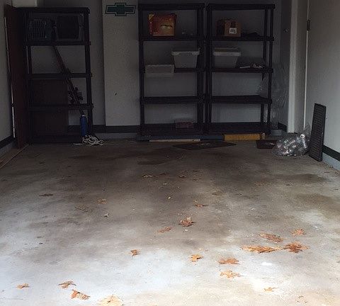 Inside of the garage