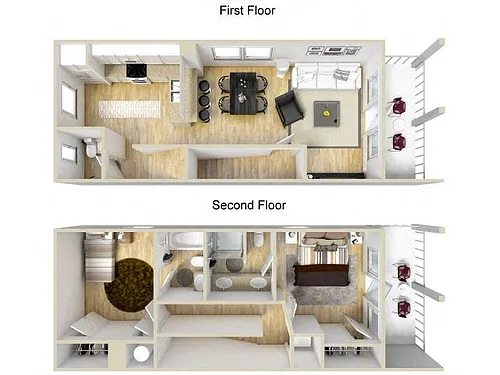 Floor plan 2/2.5