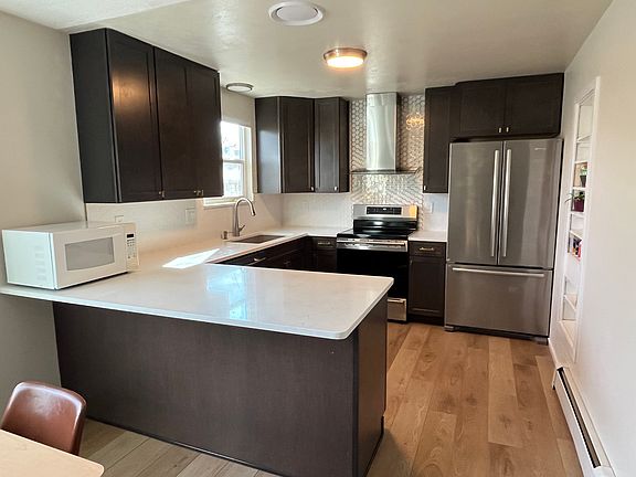 all new kitchen (2022) with Jennair fridge and dishwasher