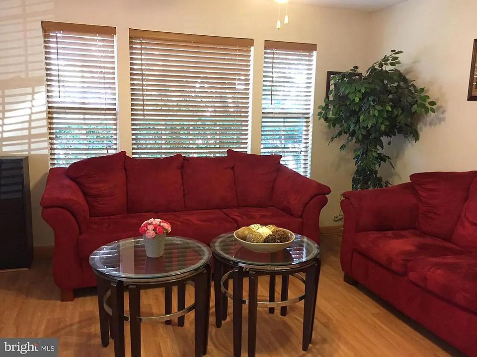 living room area to the left of the front door