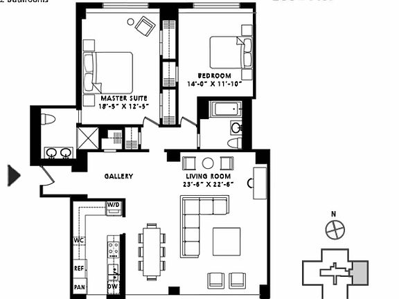 2nd image of 200 E 66th St APT B1103