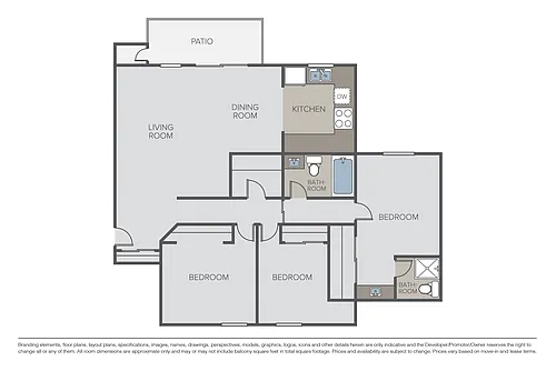 Floor plan Plan 3A