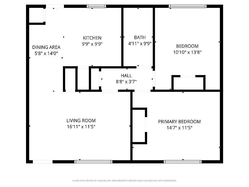 Floor Plan - 500 N Wilbor St #2