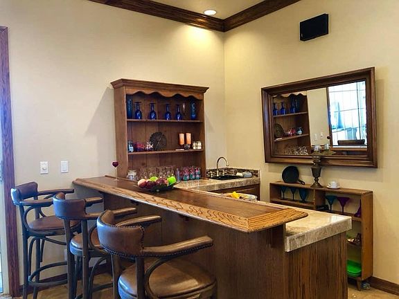 Bar in family room
