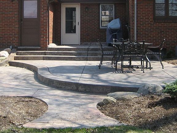 Stamped Concrete Patio