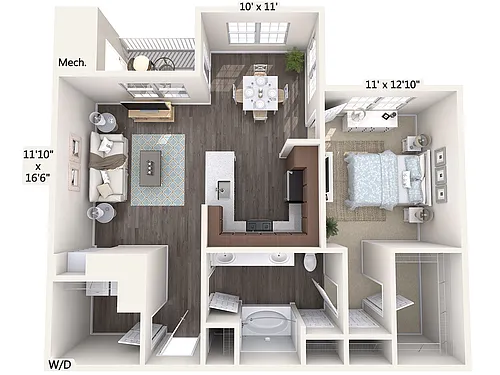 Floor plan A4-S-Floor1