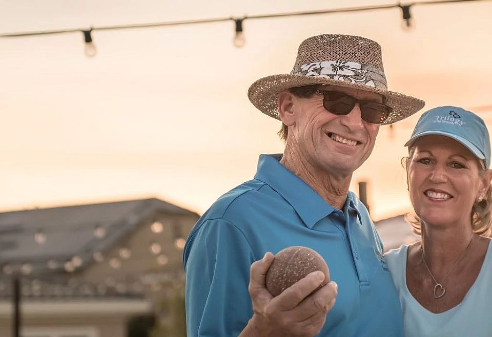Homeowners Enjoying Bocce