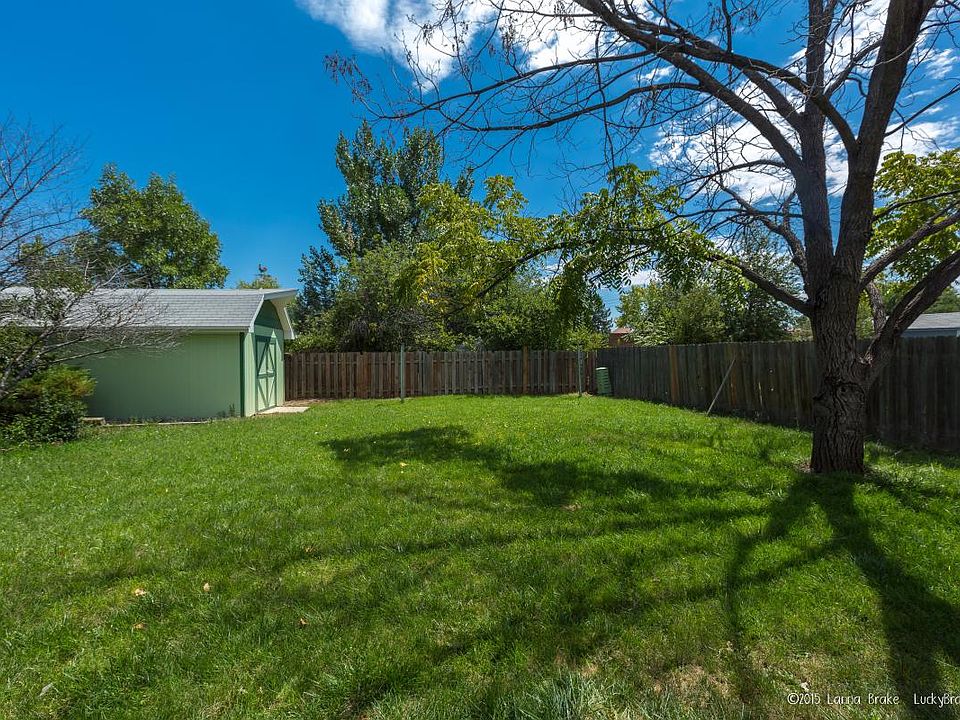 Large, fenced, private backyard.