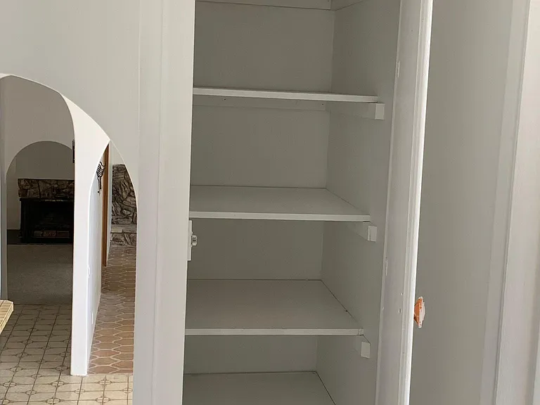 Hallway extra storage pantry for guest bedrooms