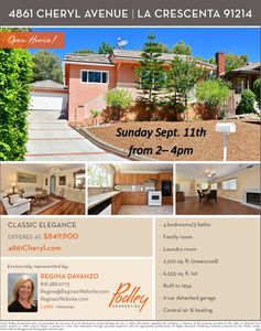 4861 Cheryl Ave, Glendale, CA, 91214