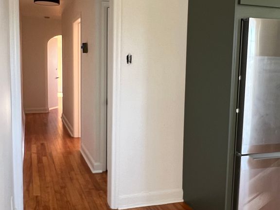 Refinished hardwood floors