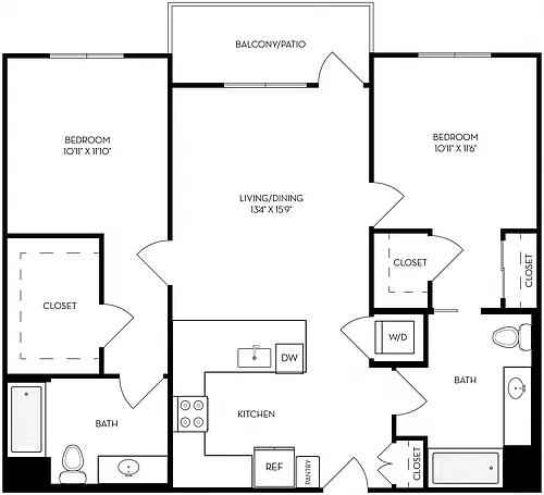 Floor plan B1