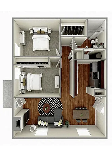 Floor plan The Red Oak