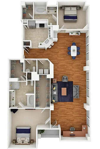 Floor plan B8