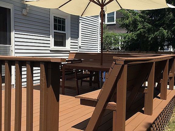 Deck with Dining Table