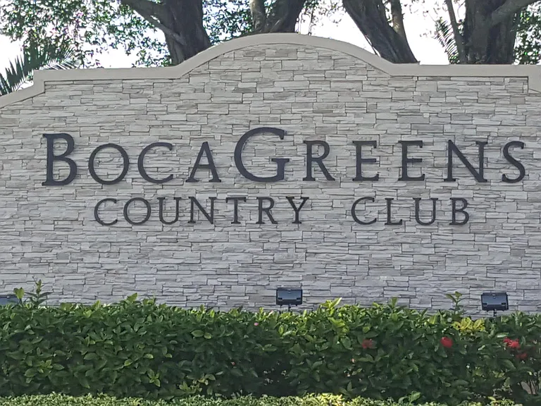 Located on US441 google Boca Greens country club