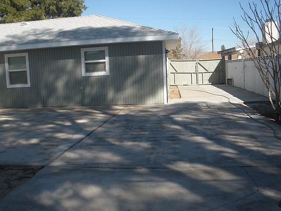 back with RV or boat parking