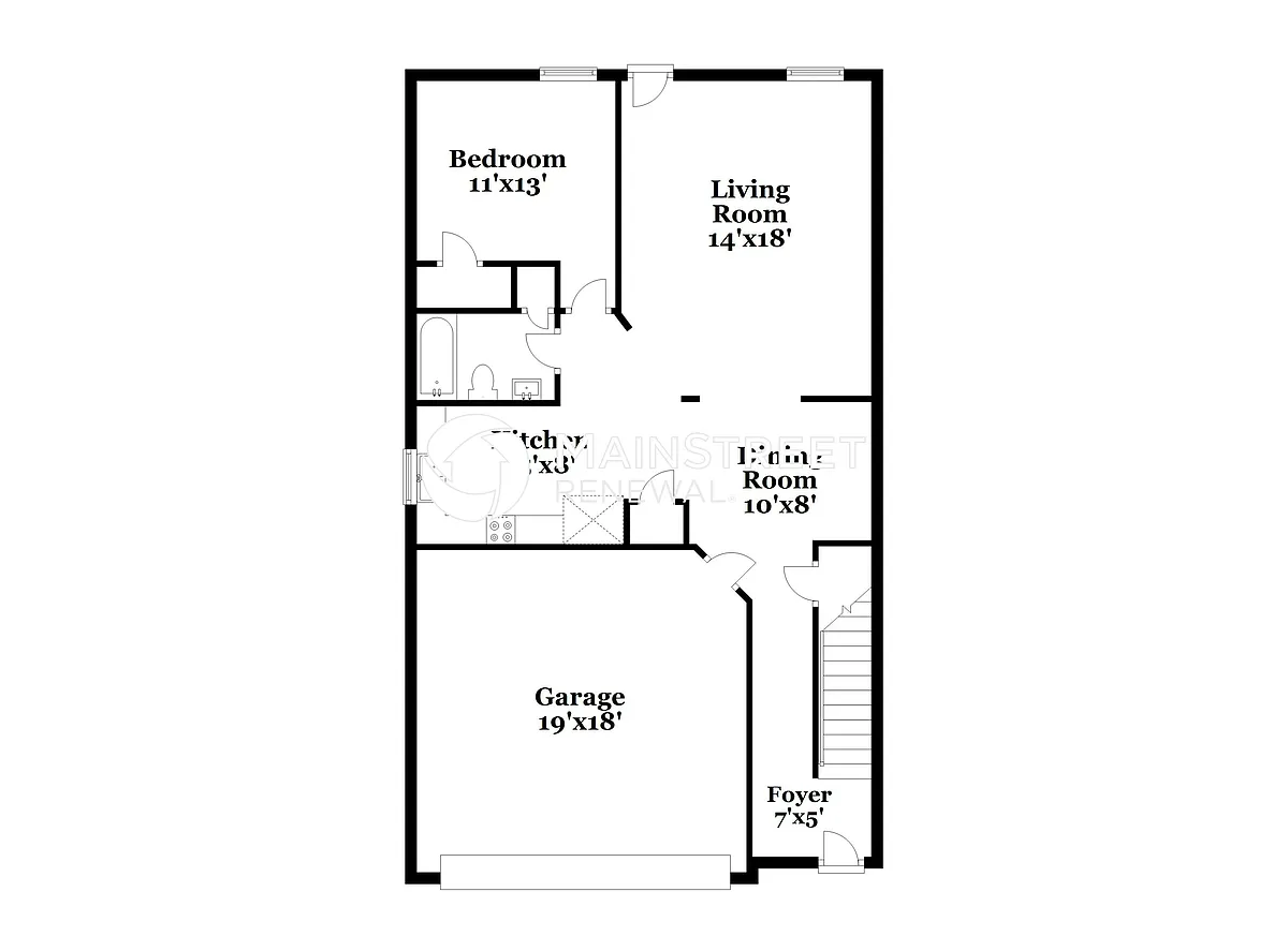 Floor Plan - 1225 Catawba Way