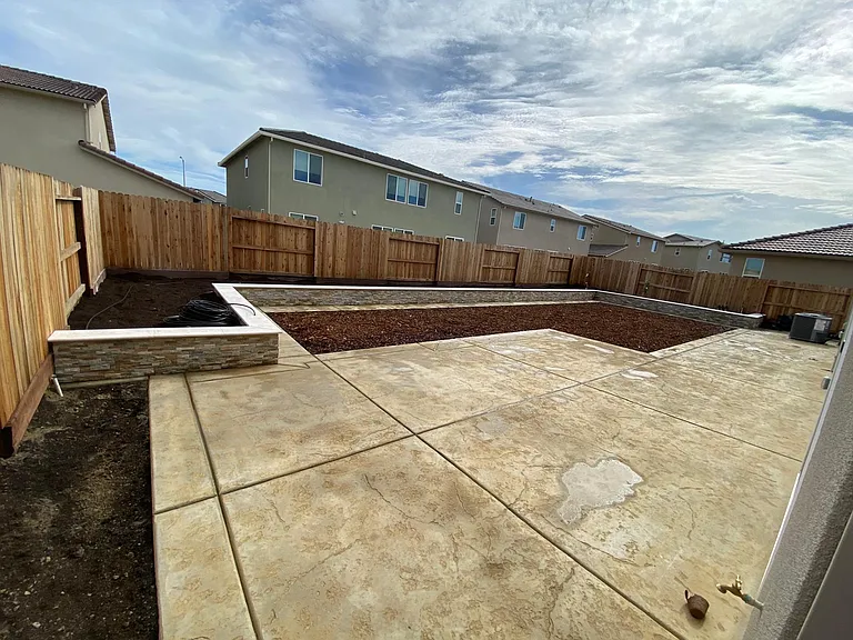 Back yard