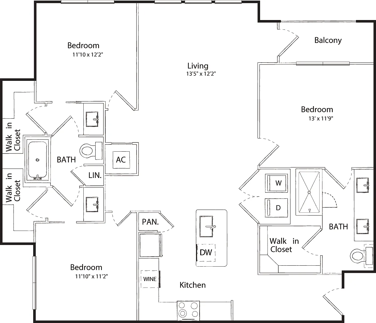 Floor plan C1