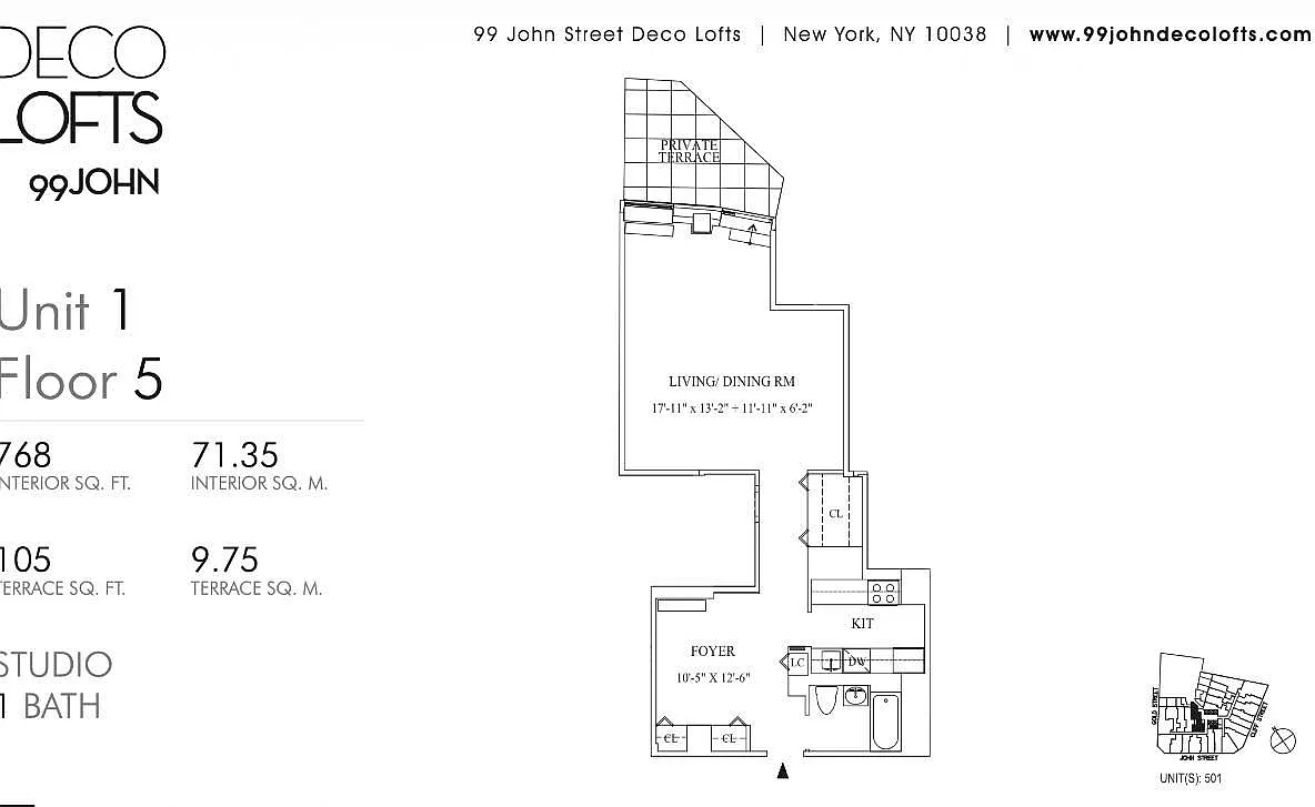 Building Photo - 99 John St #501