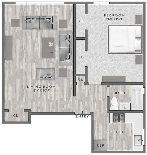 Floor plan A2 I