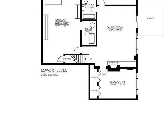 5th image of 3603 Lido Pl