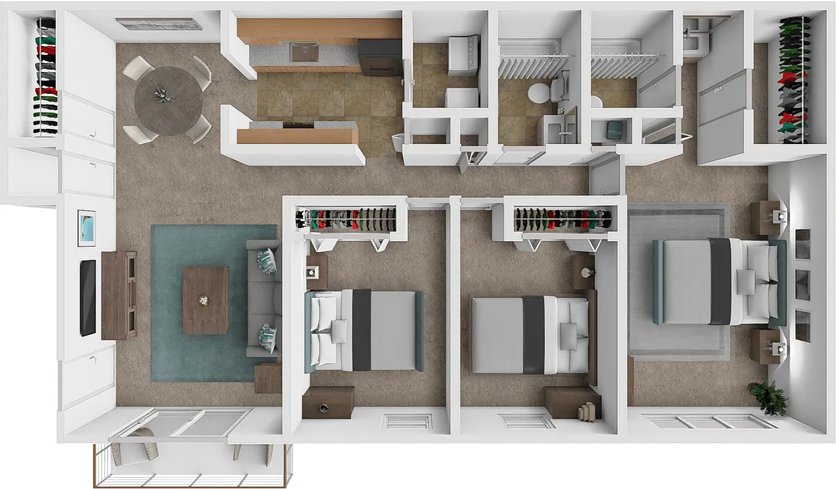 Floor plan York