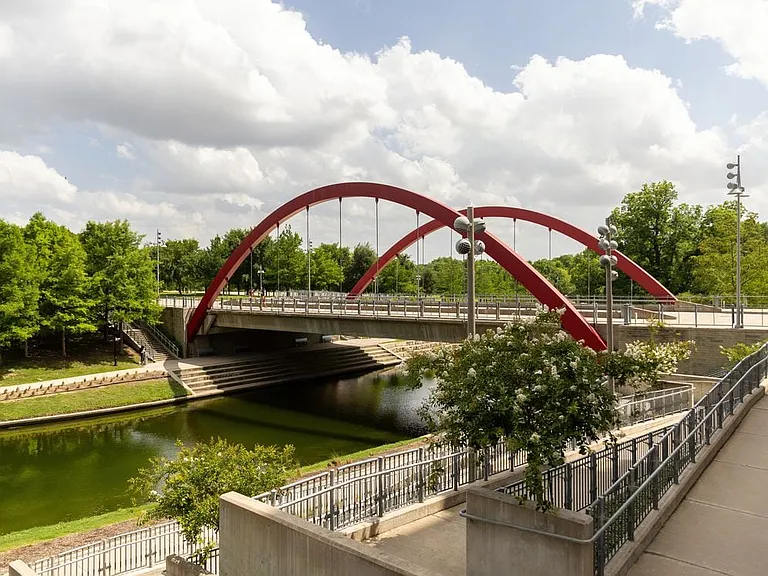Located near the Vitruvian Park Trail
