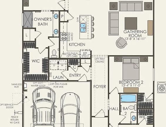 First Floor 3 br 2 ba